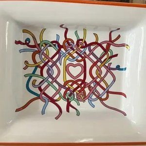 Pottery Barn HERproject Heart Ceramic Stoneware‎ Dish/ Tray